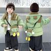 Boys' Thickened Cotton-padded Clothes with Fleece, Winter Cotton-padded Clothes, Children's Cute Cotton-padded Jackets and Coats