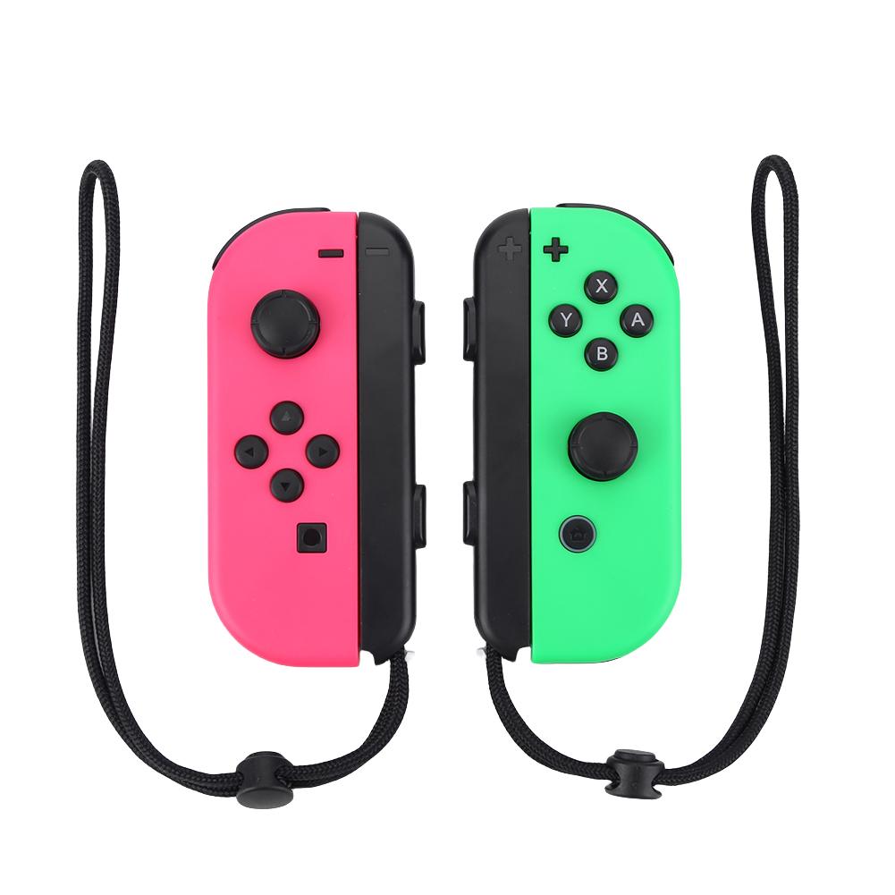 Bluetooth-совместимый контроллер консоли Функция пробуждения для Switch Мобильный игровой контроллер с ремешком для рук Левый и правый