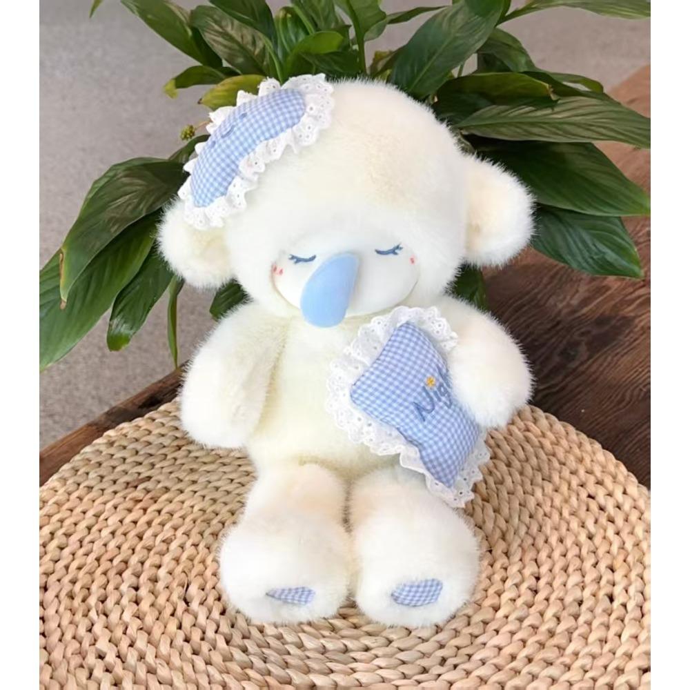 Running Paradise Lamb Plush Toy Cute Stupid Lamb Doll Soothing Pillow Accompanying Ragdoll Gift