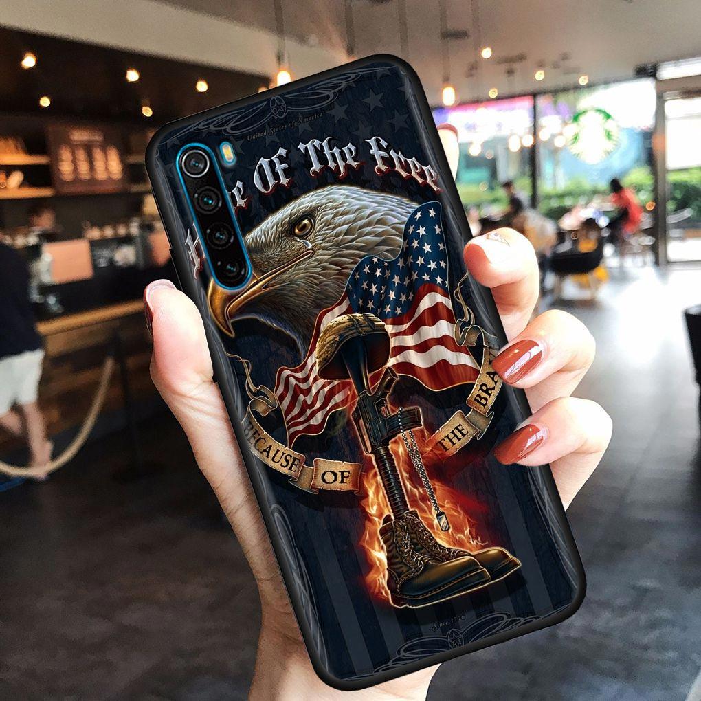Американский доллар США флаг Couqe чехол для Xiaomi Redmi 9 9C NFC 9T 10 10C 6 7 A 8A K40 K50 Pro Plus мягкий чехол чехлы Fundas