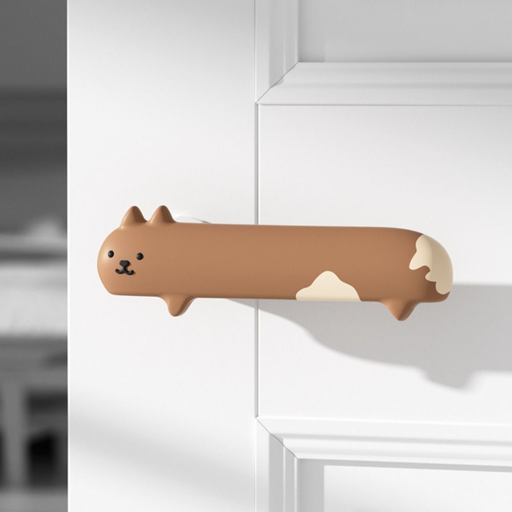 Anti-collision Door Handle Cover Silicone Protective Pad Baby Safety Sleeve Protector Home