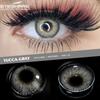 Eyeshare 2pcs/pair Colored Contact Lenses for Eyes Colored Eye Lenses RICH GIRL Contact Lens Beautiful Pupil Cosmetics Yearly
