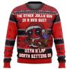 Deadpool Jolly Red Guy's Ugly Unisex Anime Collection Christmas Sweater 3d Sweater, Top, Autumn And Winter Clothing