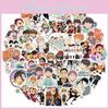 100pcs Japanese Anime Haikyuu!! Graffiti Stickers Featuring Waterproof And Colorful Designs