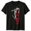 Gibraltar Map Rock Landmark Herren T Shirt Daunisex Grafik Oberteil Vintage Stretched Casual Versatile Slightly Graphic