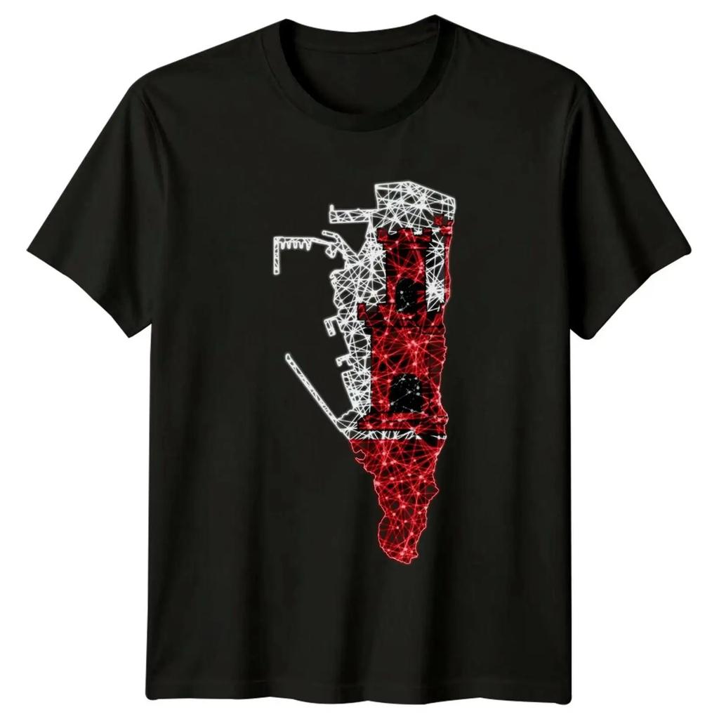 Gibraltar Map Rock Landmark Herren T Shirt Daunisex Grafik Oberteil Vintage Stretched Casual Versatile Slightly Graphic