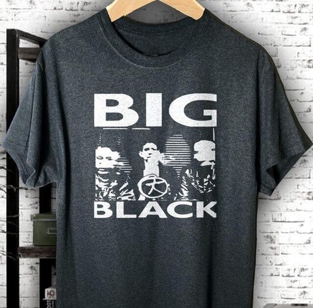 Unisex shirt Cotton Oversize Large Size Rare Big Black Band Collection Short Sleeve Cotton S to 5xl T-shirt TMB2358