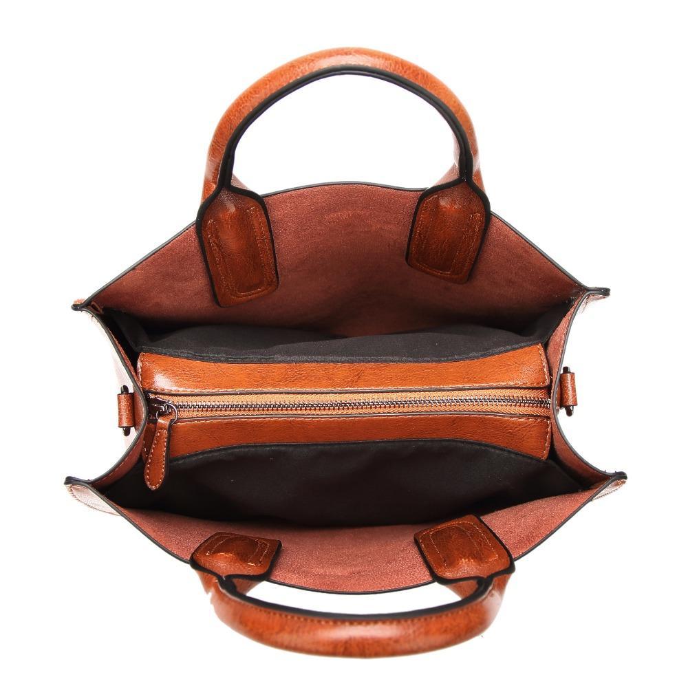 Винтажная сумка с ручкой сверху Сумки из искусственной кожи Сумка через плечо Повседневная женская сумка-мессенджер Женский