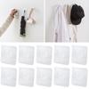 10Pcs/Set Storage Seamless Compact Transparent Hat Clothes Back Door Hanger Back Door Hook