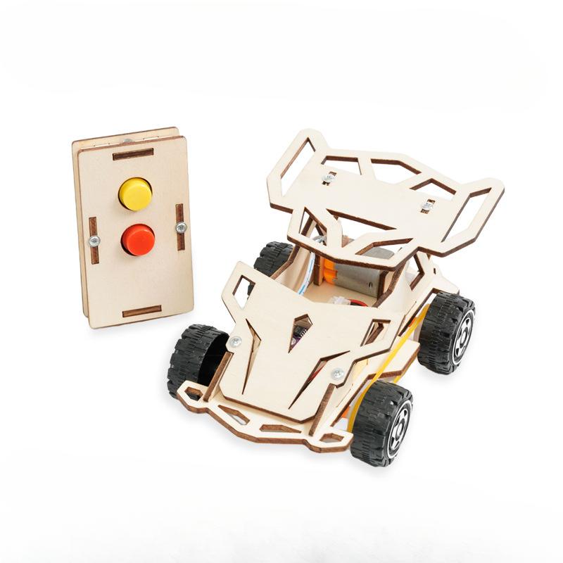 STEM Модель автомобиля 3D Деревянные пазлы Игрушки Образовательные научные наборы для творчества Игрушечный деревянный конструктор Подарки на Хэллоуин для мальчиков и детей