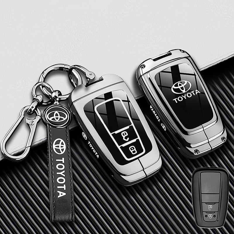 NBNQ8 Чехол-обложка для автомобильного ключа Брелок для Toyota CHR Hilux Fortuner Land Cruiser 200 Camry Corolla Crown RAV4 Highland Брелок