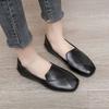 Square Toe Slip-on Office Loafers Shoes for Women Summer High Quality Fashion Comfortable and Elegant Promotion Y2k Woman Flats