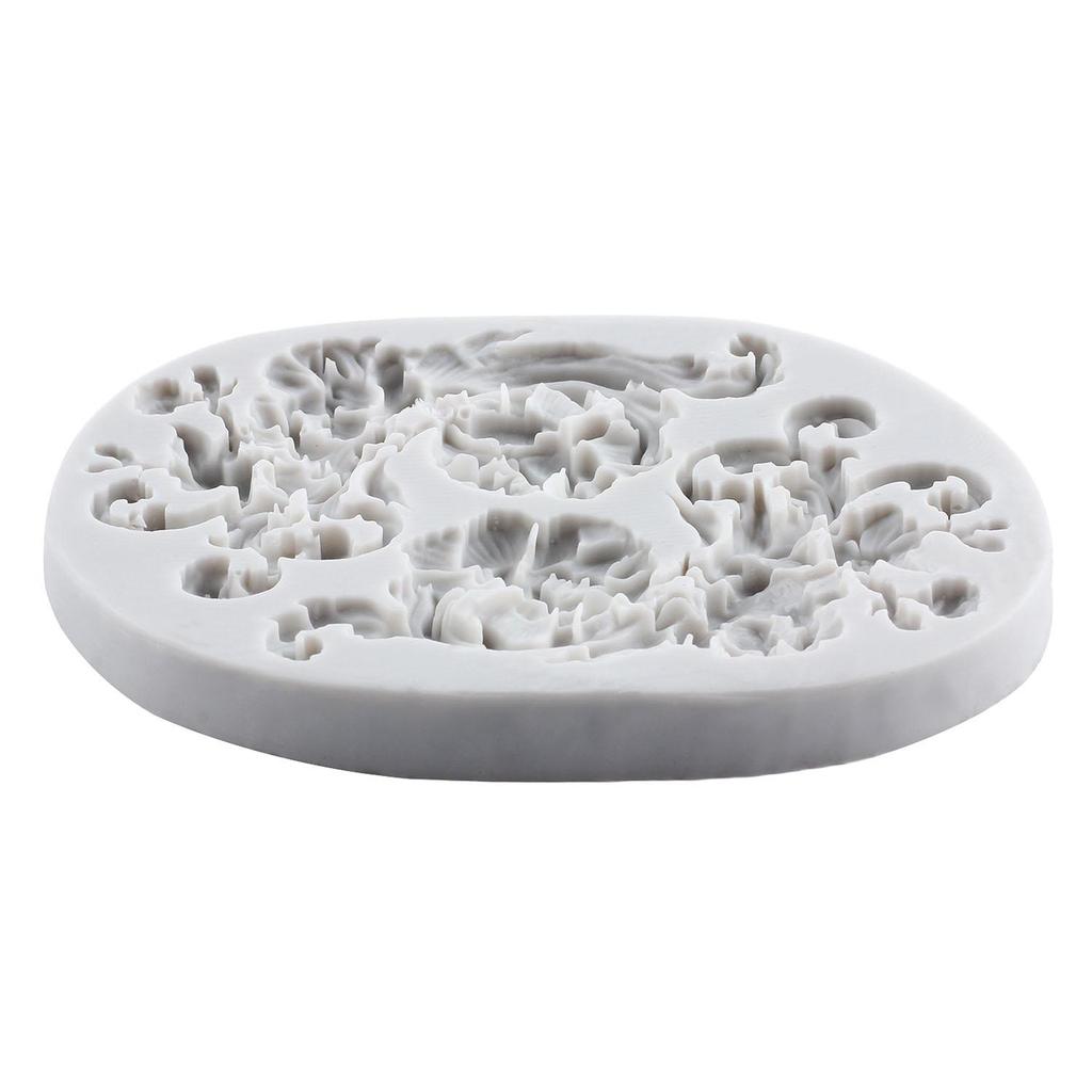 Силиконовая форма в стиле барокко, кружевная рамка со свитками, формы для мастики, инструменты для украшения торта, тематический торт, десерт, декорированная форма для шоколада и конфет