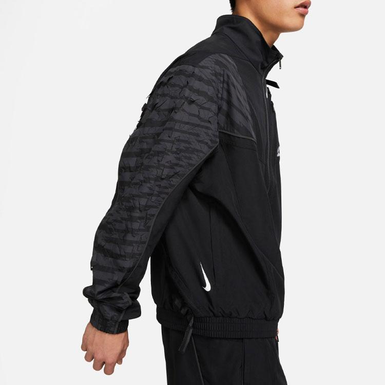 Nike Плетеная куртка с акронимом лаборатории Азиатский размер (унисекс) Куртки CZ4669 010