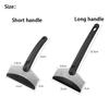1Pcs Car Logo Snow Brush Cleaning Shovel Glass Ice Scraper Tool for Mercedes Benz AMG W212 W213 W205 W177 V177 W247 W176 GLC GLA