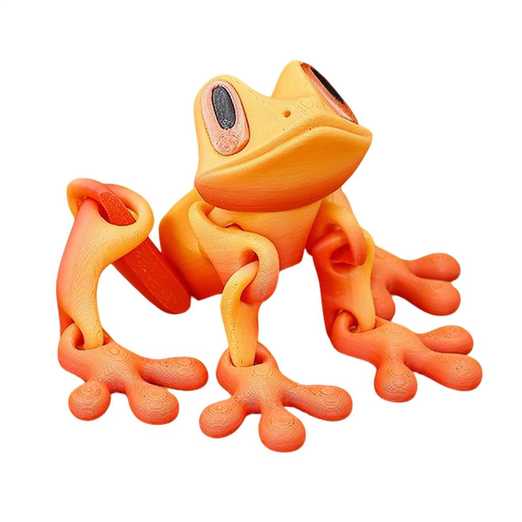 3D Печать Магнит Лягушка Магнит на Холодильник Милый Оригинальный Креатив Украшение для Дома Игрушки для Снятия Стресса подарок Животное Магнит на Холодильник