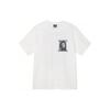 Stussy X Боб Марли и The Wailers Одежда Боб Рамки Футболка с принтом Круглый вырез Короткий рукав Винтажная футболка Унисекс Топы Белый 3903711