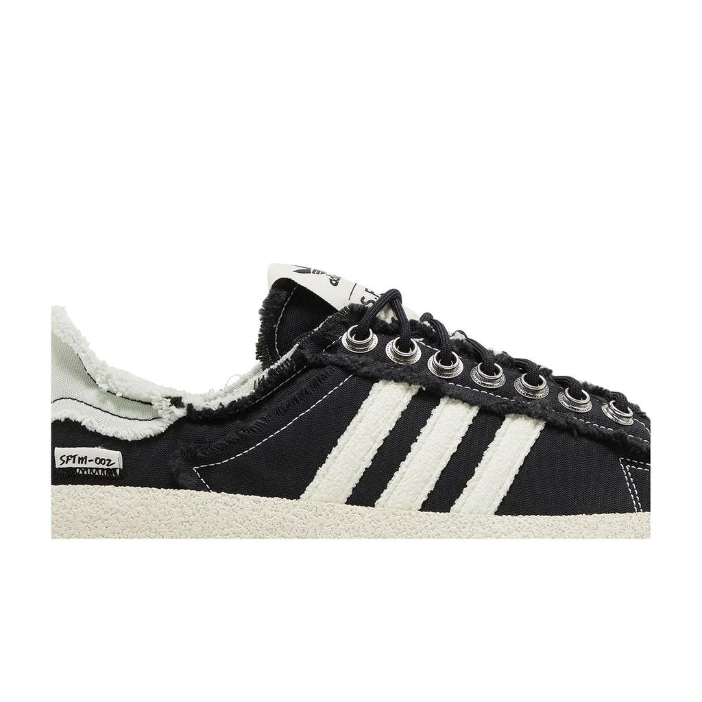 adidas Campus 80-х 'Черный' (унисекс) Черный / Кремово-белый / Льняно-зеленый Скейтбордические кроссовки ID4791