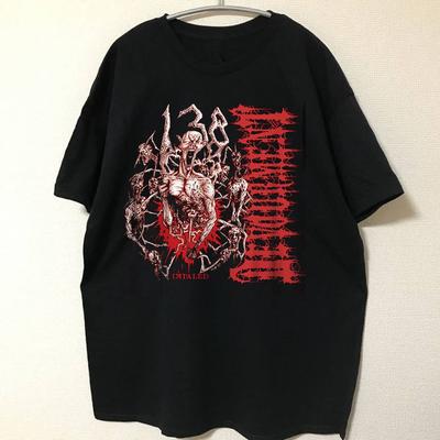 Футболка с коротким рукавом Devourment Band Impaled Топы Футболка Полный размер S-4XL