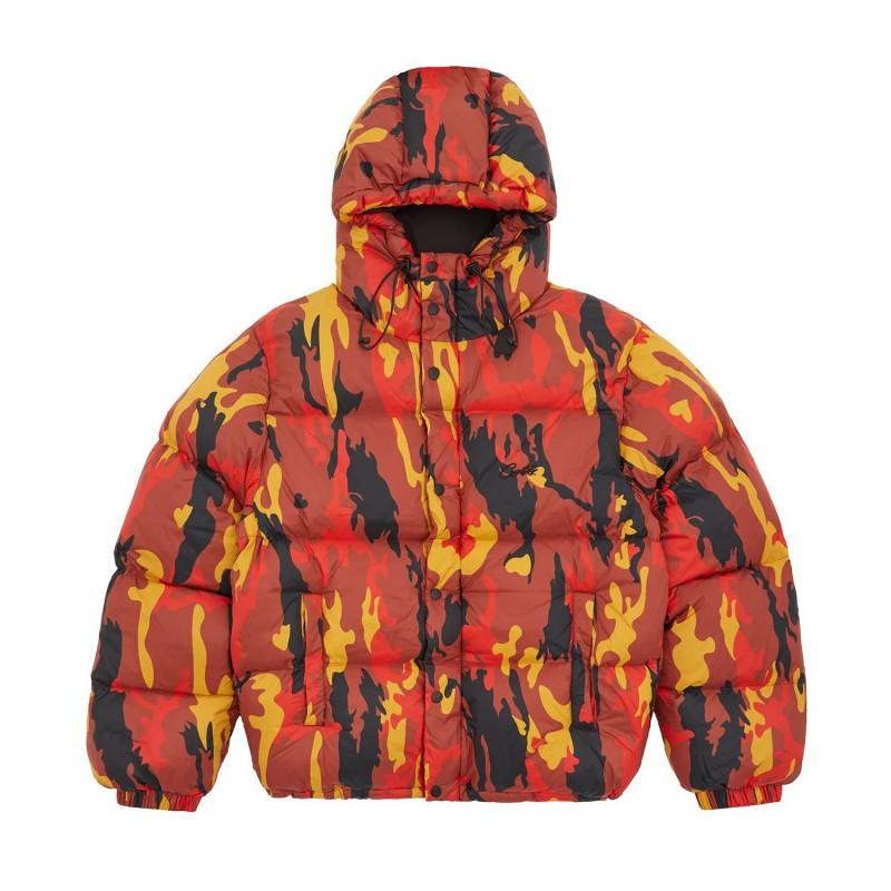 Mens Oversized Thick Cotton Hooded Jacket Warm Loose Fit Streetwear Coat Winter
