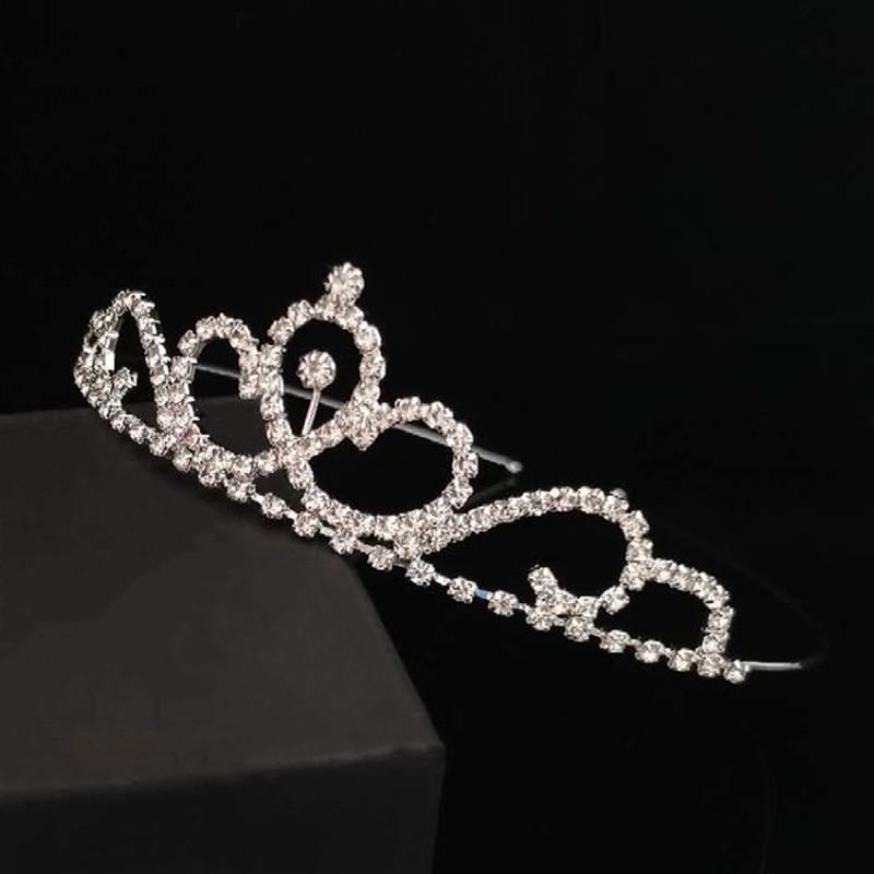 Корона диадемы для маленьких девочек аксессуары для волос для девочек блестящие стразы корона свадебные диадемы