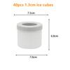 Hot Sale Silicone Ice Tray Small Mini Ice Cube Mold Withstands Low Temperatures Easy to Remove Doesn't Break Easy to Clean 6