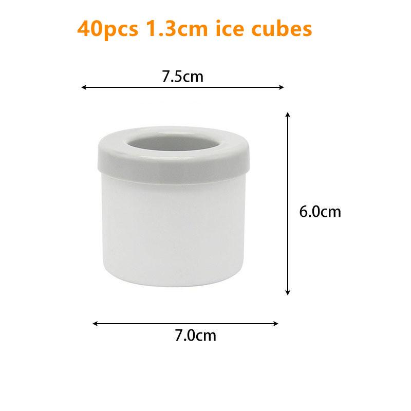 Hot Sale Silicone Ice Tray Small Mini Ice Cube Mold Withstands Low Temperatures Easy to Remove Doesn't Break Easy to Clean 6