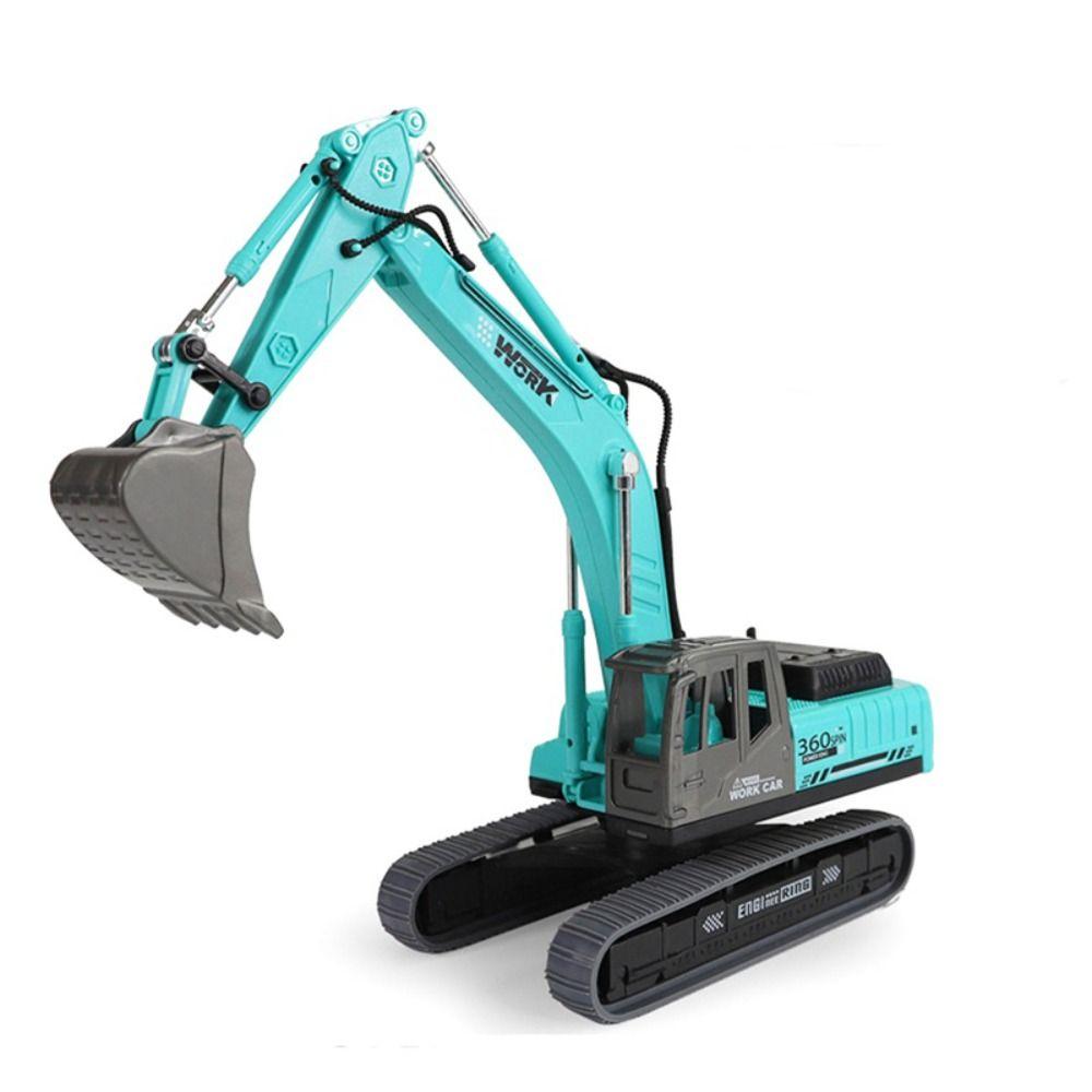 Flexible Joints Excavator Model Toy Rotatable Construction Vehicle Model  Collection