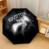 Принт Led Zeppelin 8?Автоматический зонт с ребрами, ветрозащитный, легкий, складной, для путешествий на открытом воздухе