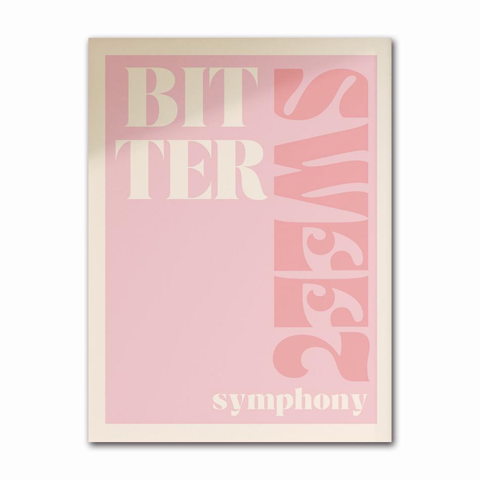 Minimalism Decor Posters Quotes Wall Art Canvas Painting Inspired Music Ciao Amore With Love Prints Living Room Home Decor