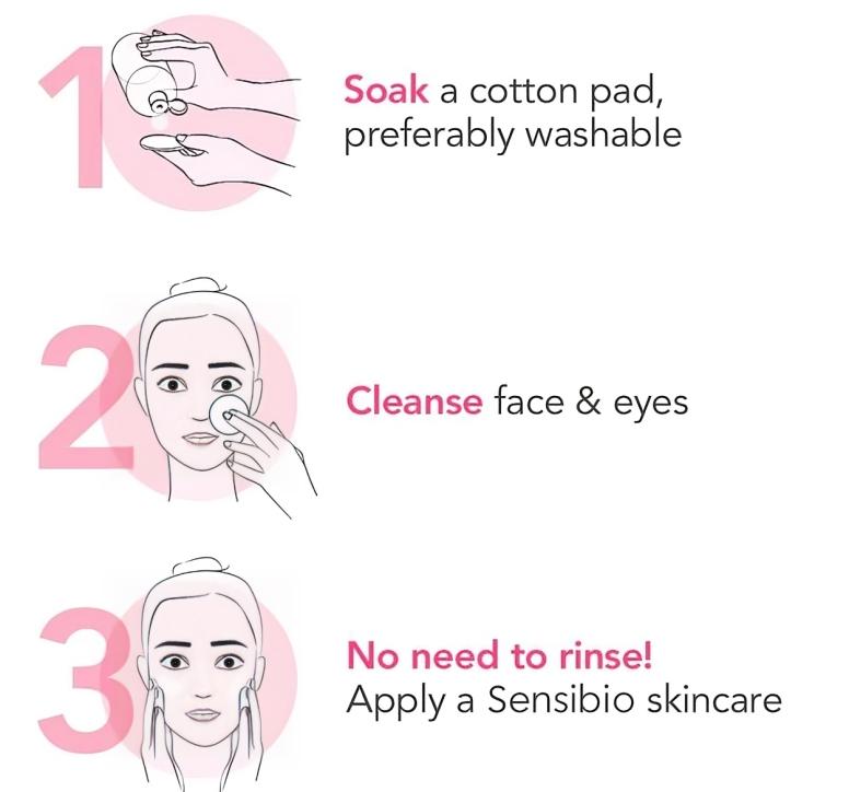 Bioderma Sensibio H2O Ежедневное успокаивающее очищающее средство 100 мл