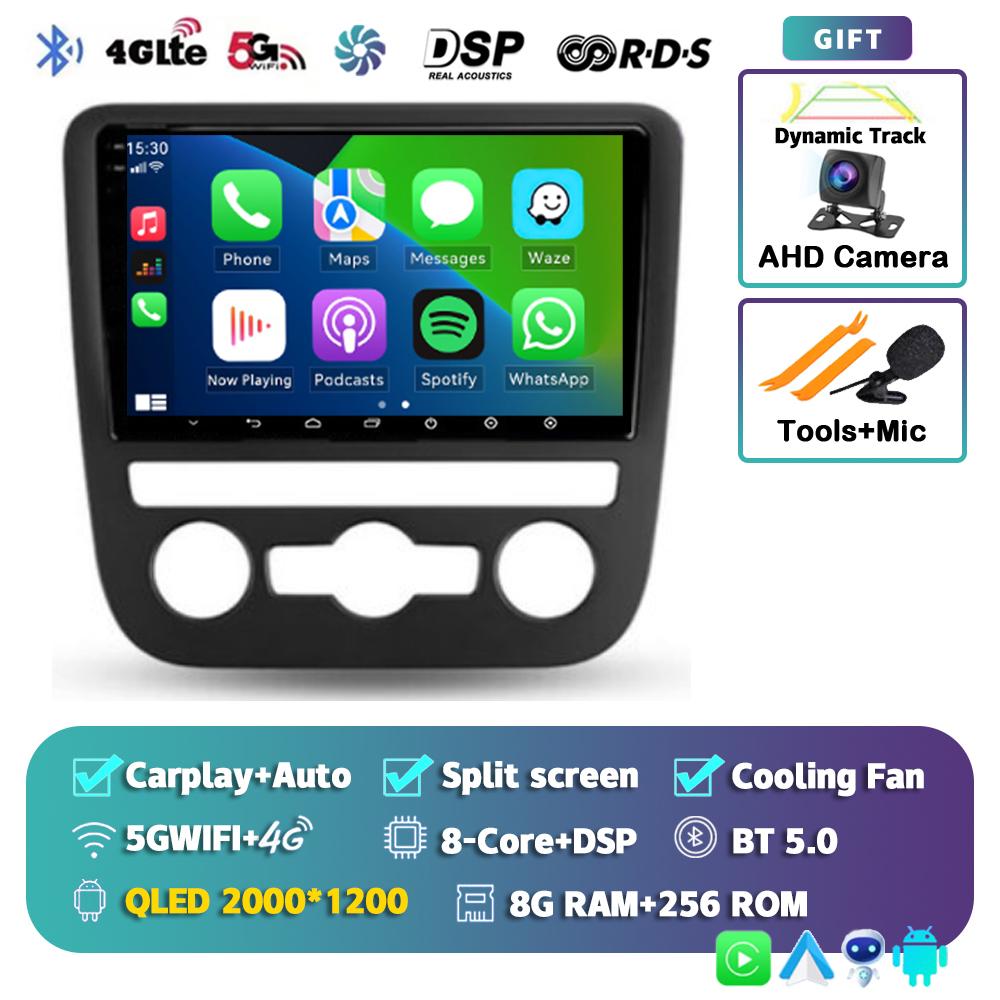 Android 14 Carplay For Volkswagen EOS Scirocco 3 III Mk3 2008-2014 Car Radio Multimedia Video Player Navigation Stereo GPS 2din