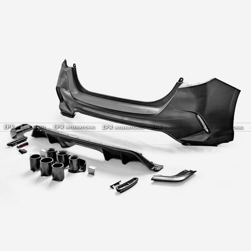 Диффузор заднего бампера PP для Honda Civic Hatchback FL1/FL5