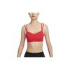 Однотонный повседневный спортивный бюстгальтер с двумя бретелями, женское нижнее белье University-Red DO6609-696