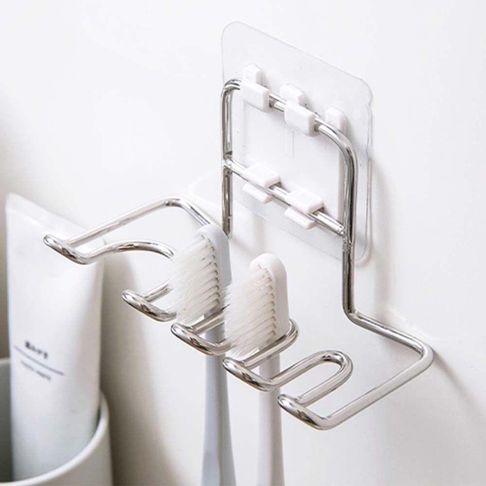Подставка для хранения Настенная подставка для бритвы Аксессуары для ванной комнаты Органайзер для зубной пасты Держатель для зубных щеток
