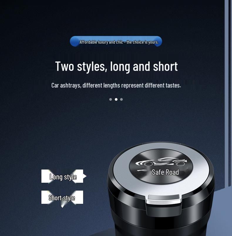 Universal Car Ashtray for VW Lavida, Sagitar, Bora, Magotan, Passat, CC, Tiguan L, and Tayron.