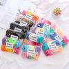 25PCS New Color Cotton Elastic Hair Tie 5CM Rubber Band for Women Men Thin Hairbands Ponytail Holder Hair Accessories