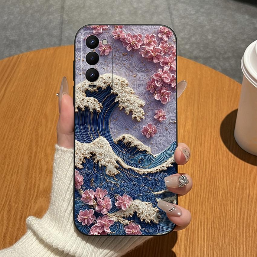 Чехол для Tecno Camon 18 Premier 18P 18T 18i Золотая Лошадь Мягкий Матовый Силикон Ударопрочный Чехол для Телефона Для Tecno Camon18 Задняя Крышка