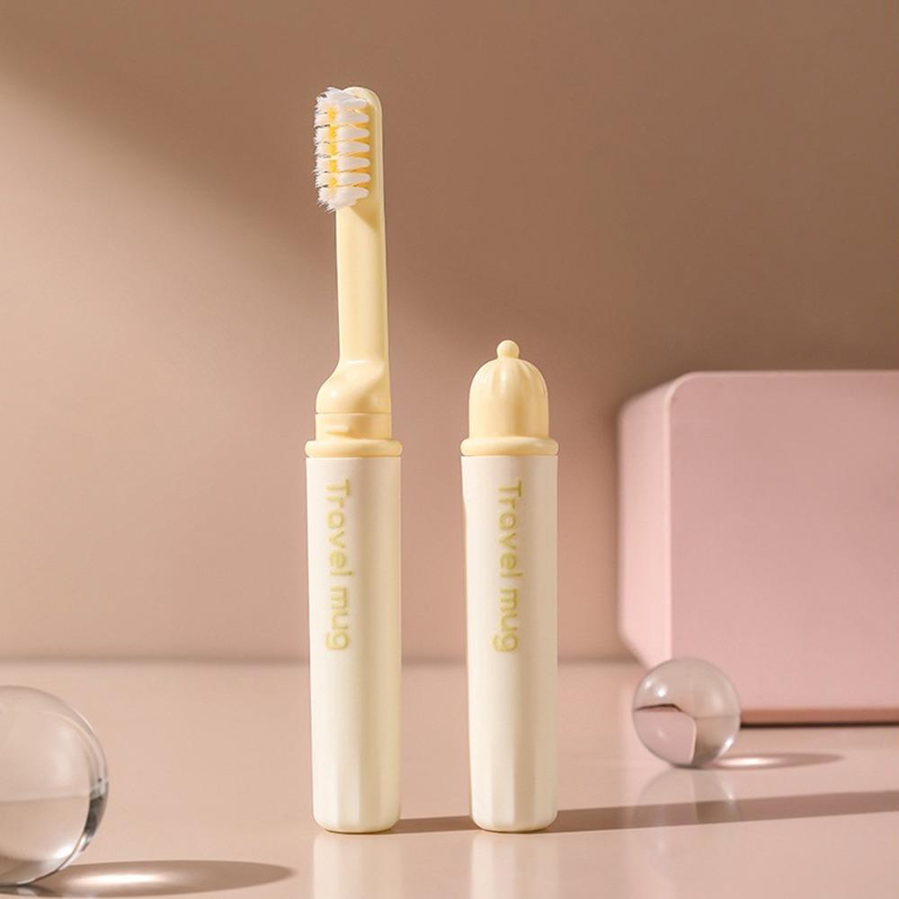 Plastic Folding Toothbrush Adults Children Tooth Brush  Travel Camping Hiking Outdoor Supplies