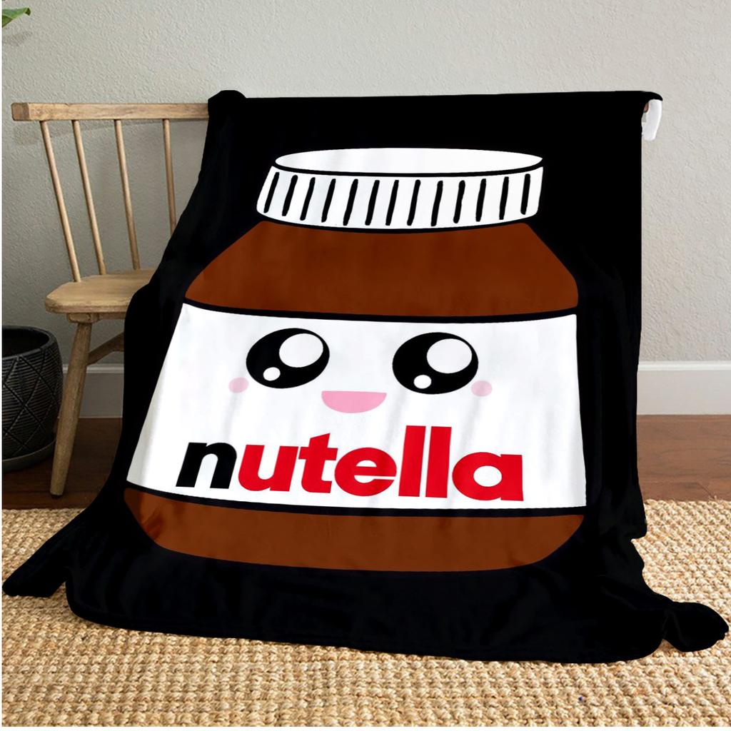 Nutella Waffles Delight Soft Comfortable All Seasons Sofa Office Naps Outdoor Travel Perfect Great Gift