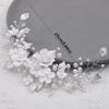 Rhinestone Bride Wedding Hair Vine Leaf Wedding Hair Accessories Jewelry  Bridal Jewelry