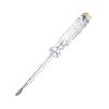 AC/DC 100-500V Voltage Detector Pen Clear Light Circuit Tester New Test Screwdriver