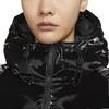 Nike Спортивная одежда Windpuffer Женская парка с капюшоном Therma-FIT свободного кроя с блеском FV7828-010