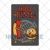 Barbecue Food Hot Dog BBQ Signs Retro Metal Plaque Cafe Bar Pub Signboard Wall Decorative Posters Plate Home Decor 20X30CM