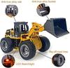 Huina 520 1/18 Радиоуправляемый Бульдозер Модель Трактора из Сплава 2.4G RC Гусеничный Радиоуправляемые Машины Грузовики Строительные Машины Игрушки для Мальчиков Детей