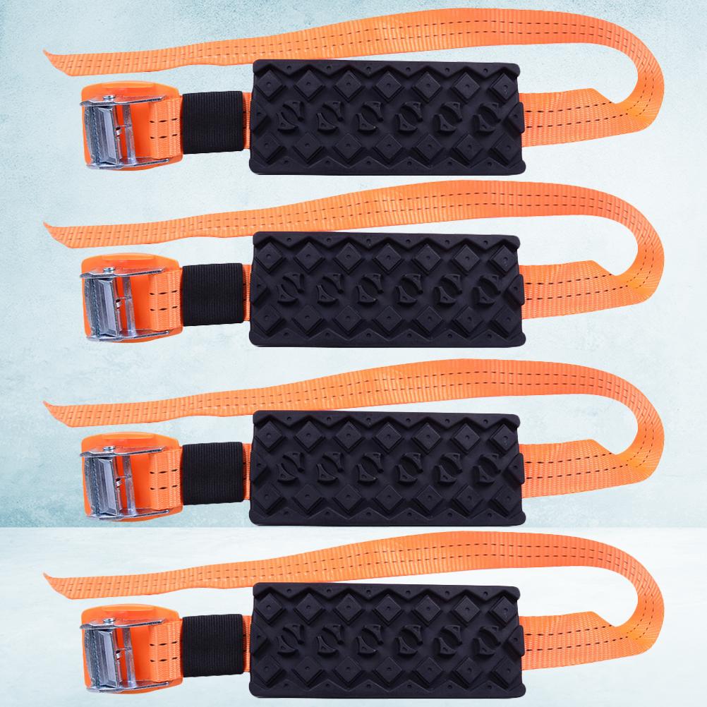 2 комплекта цепей противоскольжения для автомобилей Chian, аварийная цепь, противоскользящая цепь для внедорожников