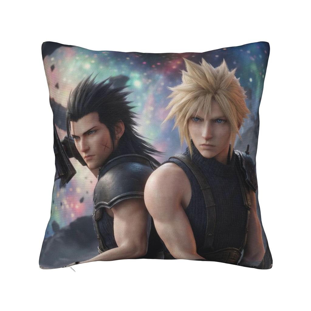 FF VII Pillowcases Cute Funny Pillow Case For Sofa Couch Bed Living Room Graphic Pillow Cover