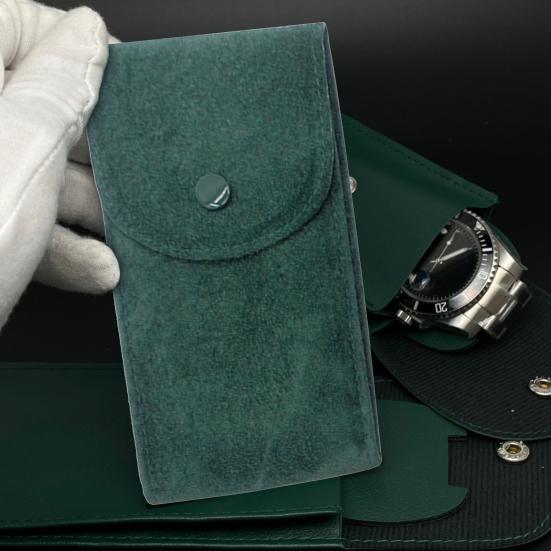 Сумка для часов, износостойкая, устойчивая к царапинам, ударопрочная, с кнопкой, короткая, бархатная, с защелкой, портативная, для упаковки ювелирных изделий, для ежедневного использования