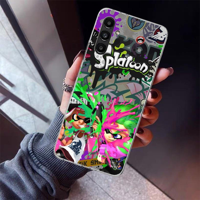 Game S-Splatoons Phone Case For Samsung Galaxy A17 A16 A15 A14 A13 A57 A56 A55 A54 A53 A37 A36 A35 A34 A33 A26 A25 A24 A23 Galax