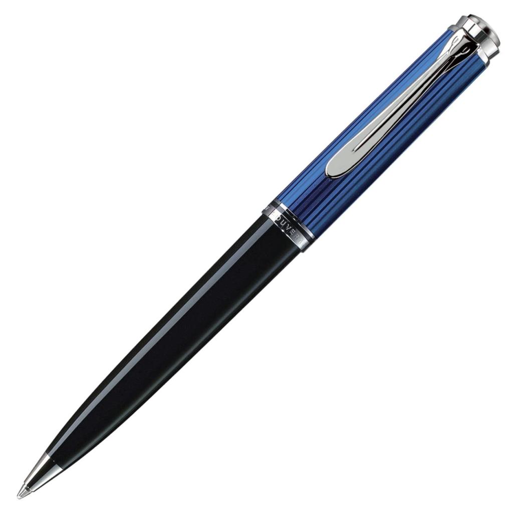 Pelikan Blue Stripe K805 Ballpoint Pen Genuine Imported Product Souverän (Oil-based ink),